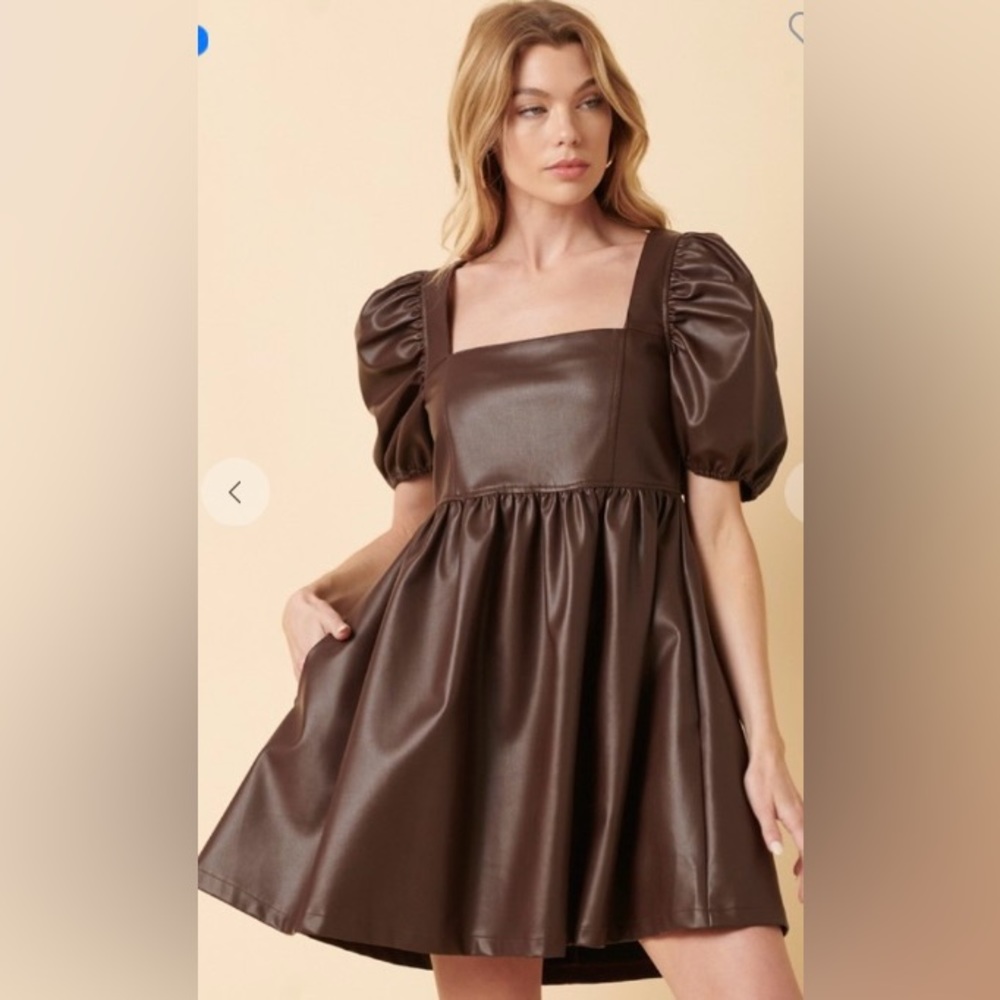 Chocolate Baby Doll Dress